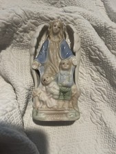 Vintage Porcelain/Ceramic Guardian Angel With 2 Children 5.5 High 3.5 Wide picture