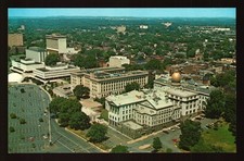 POSTCARD : NEW JERSEY - TRENTON NJ - STATE CAPITOL BUILDING AERIAL VIEW picture