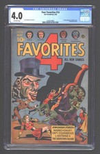 Four Favorites  14    CGC 4.0  Decapitation Panels   1944 picture