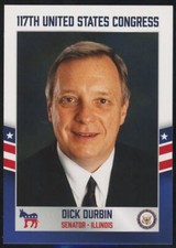 2021 Fascinating Cards 117th US Congress Dick Durbin Illinois #26 picture