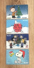 2010’s Walmart Gift Cards. PEANUTS. Set of 4. Mint. Worldwide shipping. picture