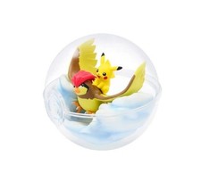 USA SHIPPING Pokemon Terrarium Collection 5 Pidgeotto and Pikachu Figure picture