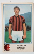 Franco BARESI Piscinin Panini Milan 1979-79 Velina Integra Footballers Figure picture