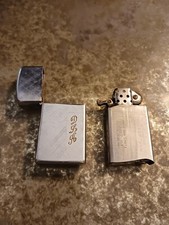DLA Logo Engraved Name Letters Initials Zippo Lighter Tested Works DV3 picture