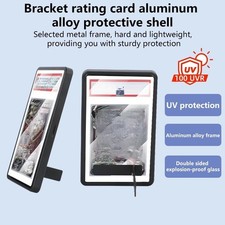 Magnetic Graded Card Case with Stand Aluminum UV Protection Slab Shield Holder picture