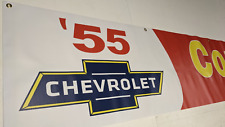 Chevrolet '55 1955 Vintage Style Dealer Promo Banner Chevy Coming Soon  picture