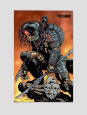 Predator Skulls Yautja Trophy Hunter Premium Giclee Print Poster 11x17 Wall Art picture