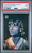 2024 Topps Chrome Star Wars Galaxy #83 LUKE SKYWALKER Refractor PSA 9 picture