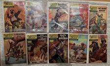 Classics Illustrated Comics Lot - No. 6, 23, 25, 30, 31, 34, 35, 151, 159, 164 picture