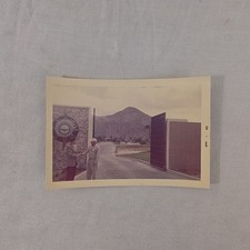 Kodak 1963 Vintage Photo Entrance to Eisenhower Palm Springs Winter Home picture