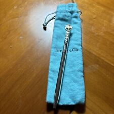 Tiffany & Co Medical Caduceus Clip Retractable Ball Point Pen in Sterling Silver picture