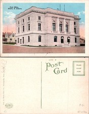 Pierre SD View Of Post Office Postcard 60613 picture