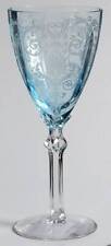 Fostoria Versailles Blue  Claret Wine Glass 150673 picture