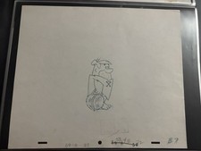 The Flintstones Barney Original Animation Production Art Hannah Barbera Sketch picture