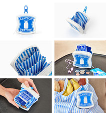 LAWSON OFFICIAL BOOK LAWSON Signage Mini Pouch Ver. NEW JAPAN picture