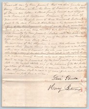Bond 1834 Dixmont Maine Levi Gould Licensed as Innholder Henry Butman picture