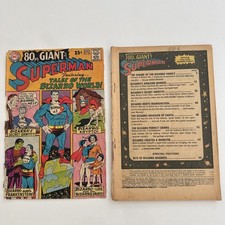 Superman #202 | Front Cover Detached | 80 Page Giant | Bizarro | DC Comics 1967 picture