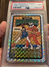 2025 VEEfriends SS MANGA Steph CURRY/Flex’n FOX CURRY CROSSOVERS PSA 9 WARRIORS picture