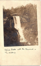 Vintage Postcard 1900s Haines Falls Catskill Mountains New York Real Photo picture