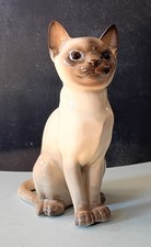 Vintage Freeman McFarland Mid Century California Pottery Siamese Cat 7.25