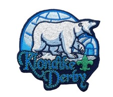 BSA Licensed Klondike Derby 3 Inch Patch AVAB0190 F8D3A picture