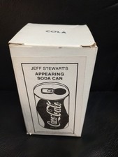 RARE VTG Magic '84 Jeff Stewart’s SODA CAN Trick New With Box Instructions  picture