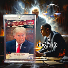 DECISION 2020 DONALD TRUMP RUSSIAGATE 05/10 PREVIEW OBAMAGATE ULTRA RARE picture