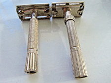 Two Vintage Safety Razors 1960s? Gillette Nice Clean Condition picture