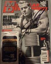 Jay Cutler Signed Muscular Development Magazine Cover, JSA Authenticated picture