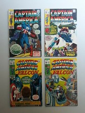 Captain America 124, 129, 139, 141 Marvel Comics MCU 1970, 1971 picture