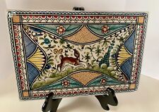 Large Hand Painted Nazari Portugal Trivet picture