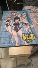 Keijo Series Anime Rare Banner GEE Crunchy Roll Made In Taiwan 42