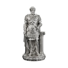 Marcus Aurelius Statue Solid .999 Fine Silver Made to Order 3-12 oz t picture
