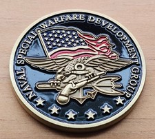 Devgru NSWDG seal Team 6 Us Navy Challenge Coin Doghandler Large Version... picture