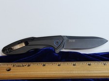 CRKT 6215 Caligo Pocket Knife T.J. Schwarz Design Unused EC+ Discontinued picture