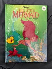 The Little Mermaid Pop-Up Book 1991 Walt Disney Vintage NEW SEALED RM picture