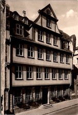 Goethehaus Frankfurt Am Main Exterior View Historic Real Photo RPPC Postcard picture