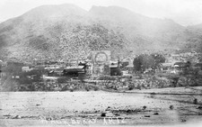 Birds Eye View Hackberry Arizona AZ - Reprint picture