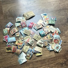 Vintage Matchbox Collection Job Lot 50+ International Match Boxes Labels Advert picture