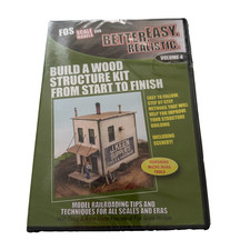 Build a Wood Structure Kit From Start to Finish Vol. 4 DVD Model Railroading New picture