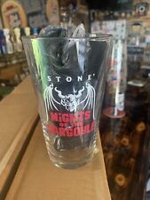 NEW Stone Brewing Nights of the Gargoyle Beer Pint Glass picture