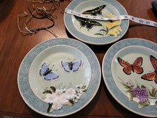 MWW Market Butterfly  Graceful Flight Plates (set of 3) 8
