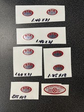 Vintage 1970's - 80s CR250 Elsinore stickers. picture