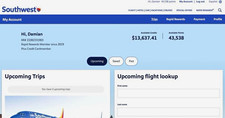 Southwest Airlines Rapid Rewards transfer credits 1k picture