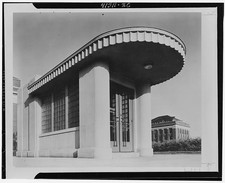Photo:1940s Modernist Building Art Deco Streamline Architecture picture