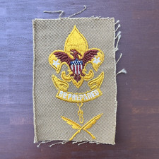 BOY SCOUT ✨ Combination Insignia Patch FIRST CLASS SCRIBE RANK BADGE SCOUTS BSA picture