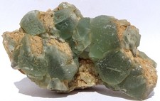 Fluorescent FLUORITE Xl Cluster--Felix mine, Azusa, California--Museum Benefit picture