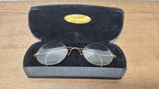 Meyrowitz MFG. Co. Late 1800s early 1900s 10K Solid Gold Wire Bifocal Glasses picture