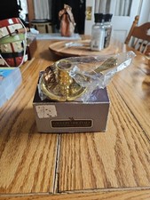 Avon Gallery Original Brass Chamberstick 1984 picture