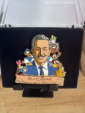Disney Disneyland Cast Exclusive Walt Disney 100th Birthday Jumbo LE PIN picture